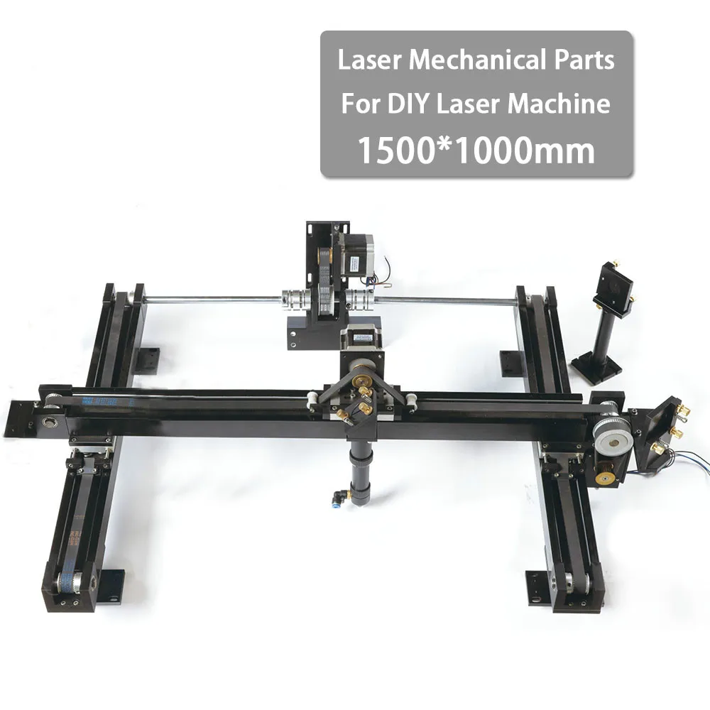 

HAOJIAYI DIY 1510 Co2 Laser Spare Parts Set Laser Engraving Cutting Machine Mechanical Kit 1500*1000mm Size