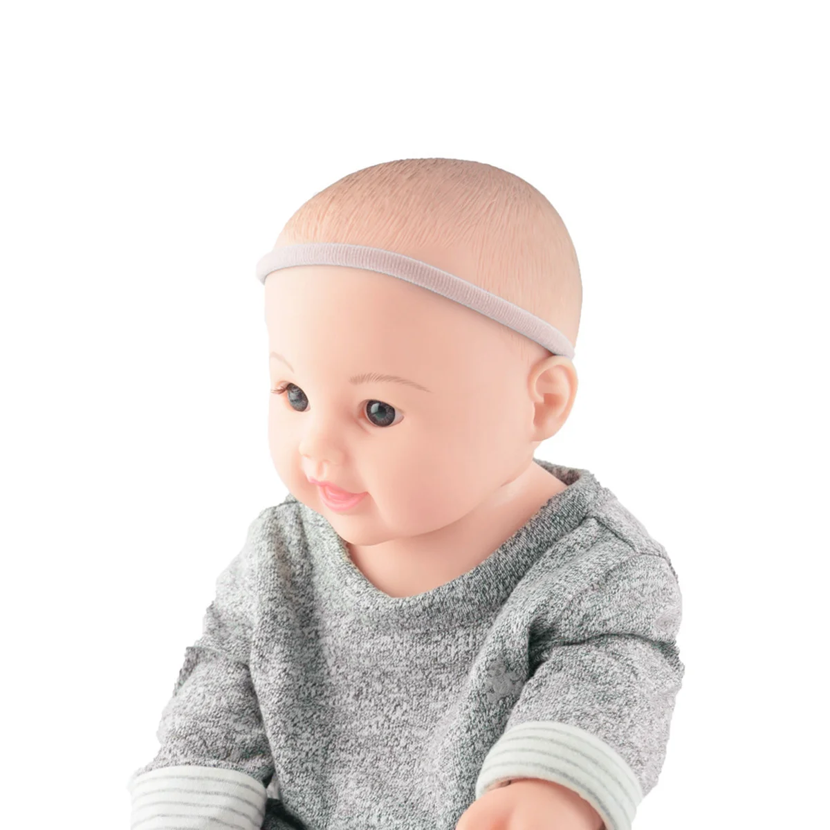 

20pcs Elastic Hair Band For Baby Newborn Infant Seamless Stretchy Nylon Headwear Non-Slip Fit Toddler Girls Daily Wear Party
