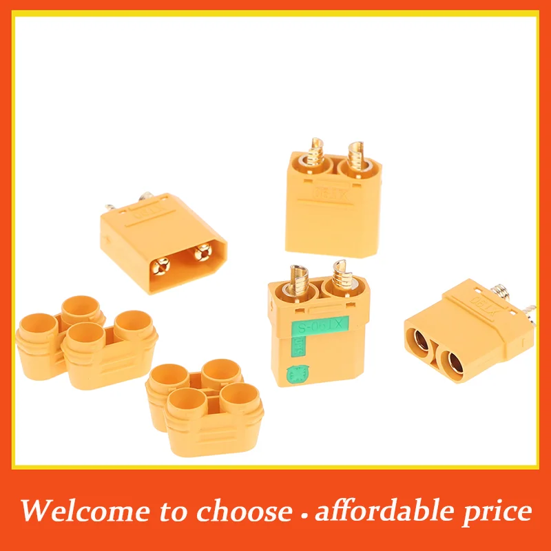 

*1pc new XT90 Connector Anti-Spark Male Female Connector with Housing Sheath