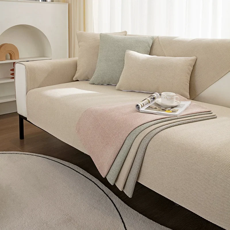 Sofa Cushion Cover Cover Towel Four Seasons Universal All-inclusive Non-slip Spring Pad Cloth Modern Simple Fashion