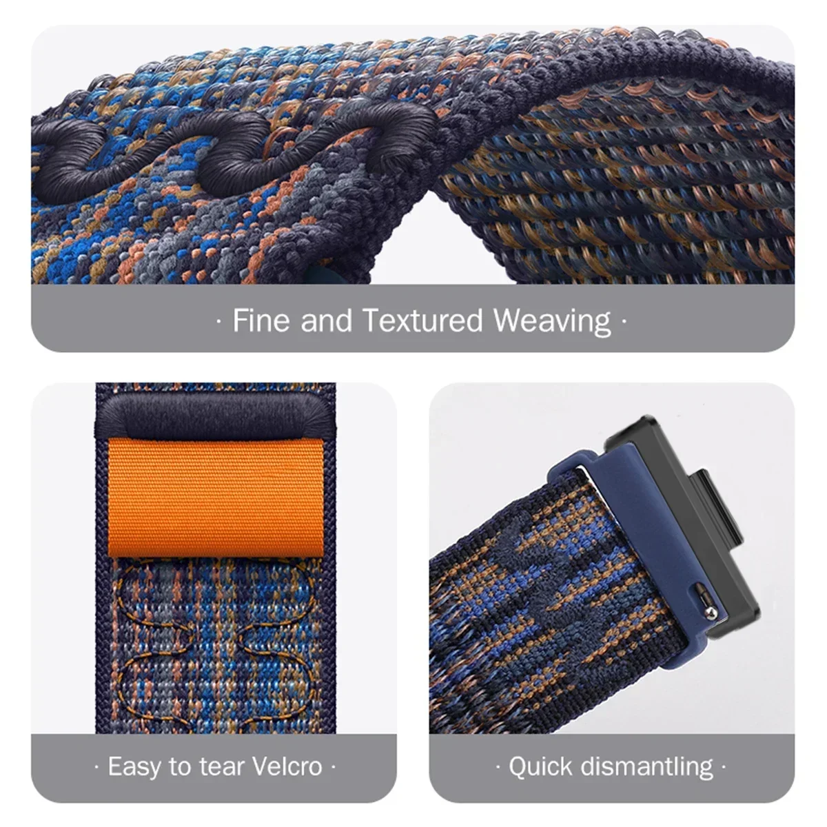 Correa de nailon con costura para Huawei Watch Fit 4 4 Pro, pulsera deportiva para Huawei Watch Fit 3, Correa reemplazable