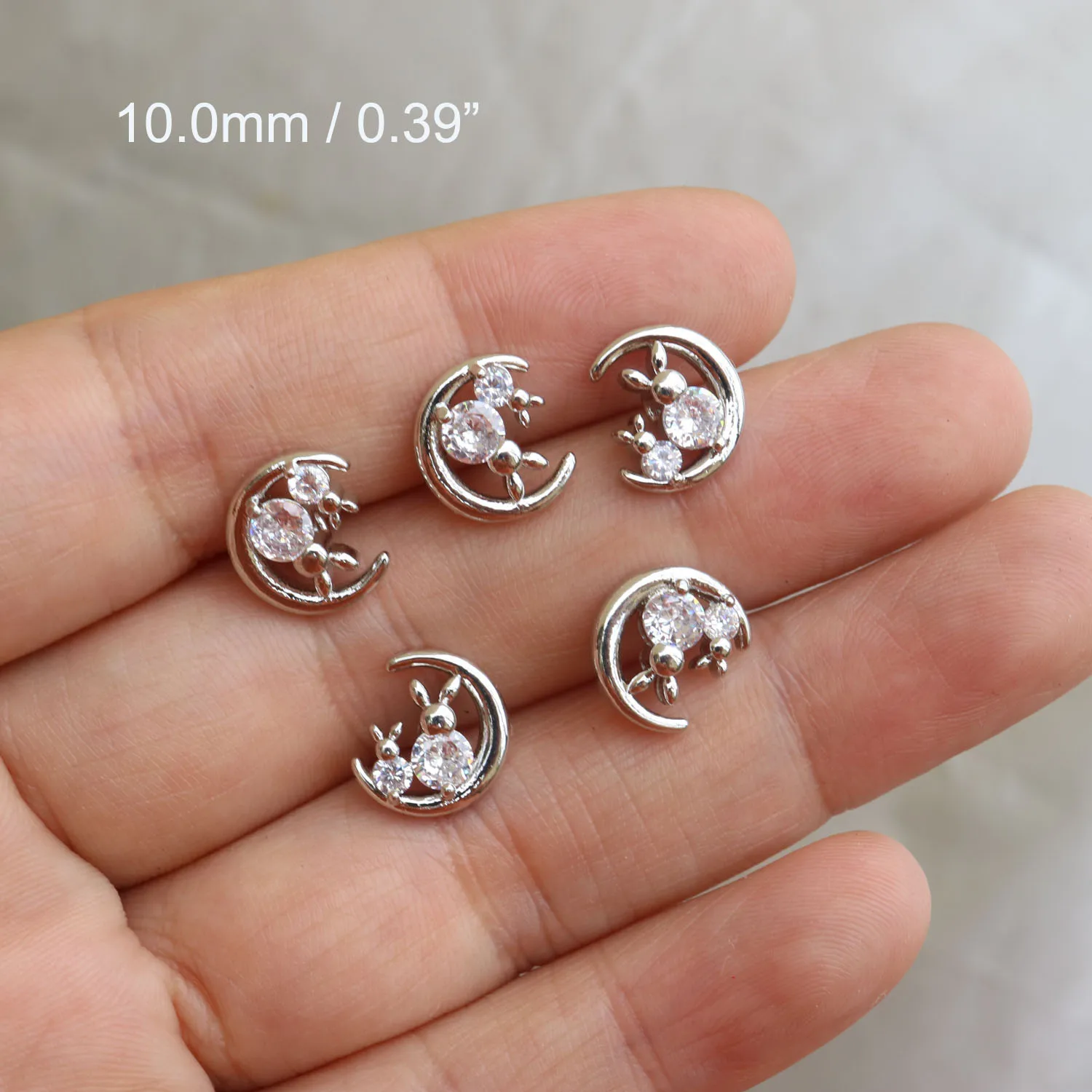 5pc/lot Shining crystal flower buttons Cubic zirconia button for shirt Decorative CZ sewing buttons for cashmere Knit cardigan