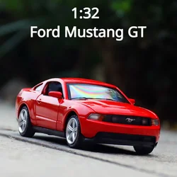 1:32 Ford Mustang GT High Simulation Diecast Car Metal Alloy Model Car Children's toys collection gifts F445