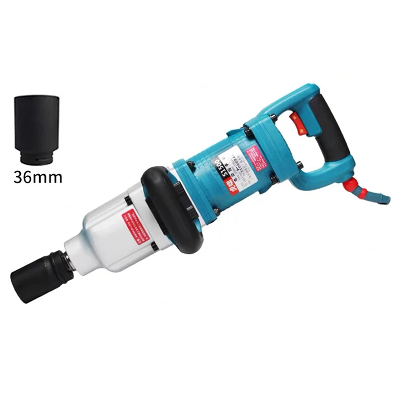 Electric Wrench S2000L Wind Cannon Auto Repair Forklift High Torque Heavy Duty Powerful High Power 220V