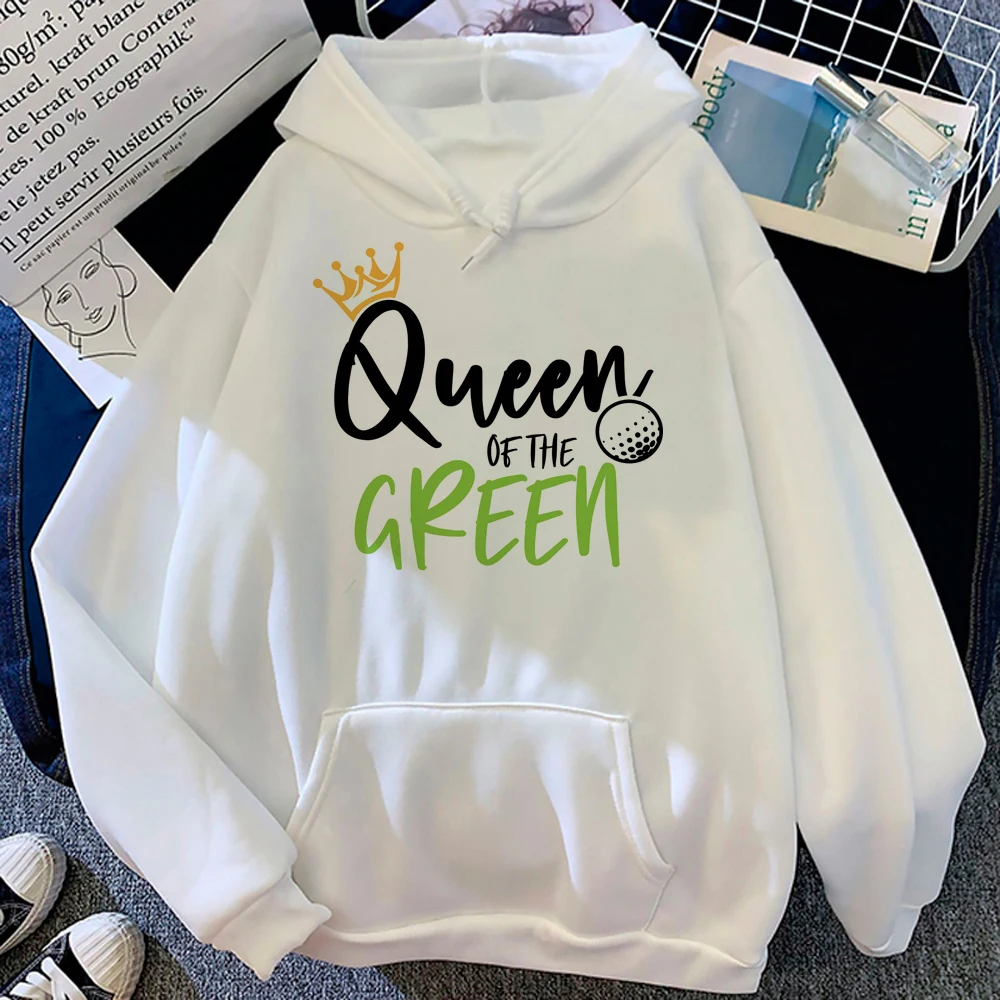 Hoodies de golfe para mulheres estéticas, agasalho feminino, estilo coreano, Y2K