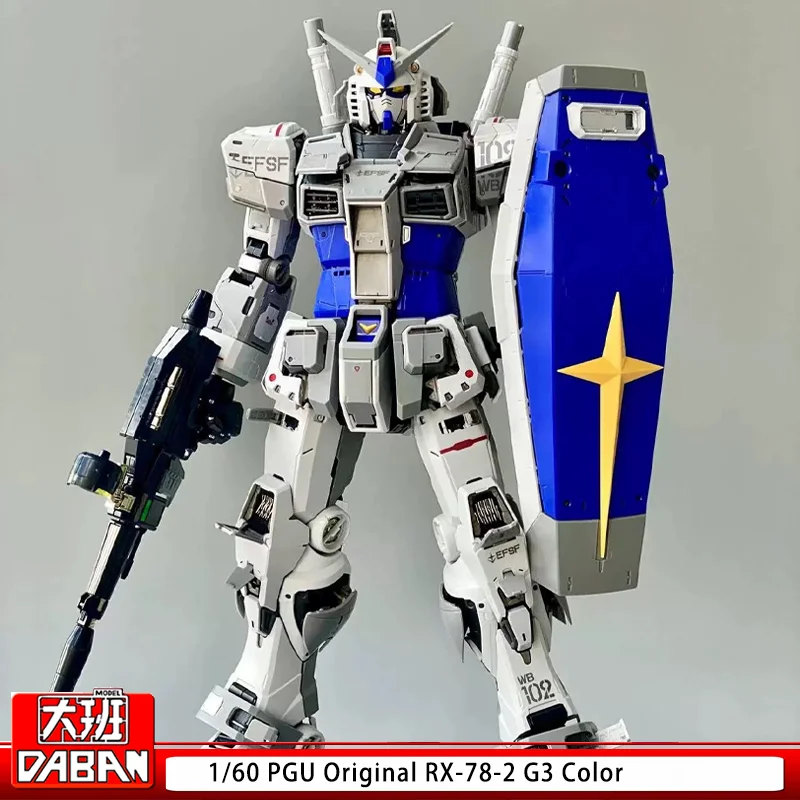 Daban Mech Assembly Model Kit 1/60 PGU Original RX-78-2 PG Original 2.0 G3 Color Scheme Action Figure