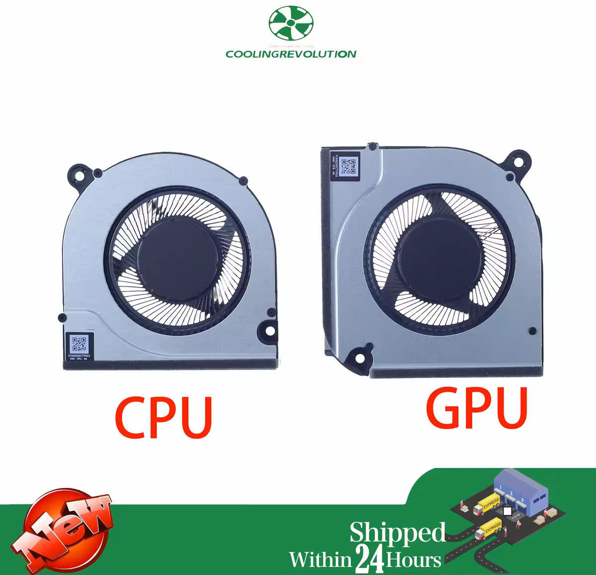 Laptop CPU GPU Cooling Fan for Acer Nitro V15 ANV15-51 ANV15-51-532J N23Q22