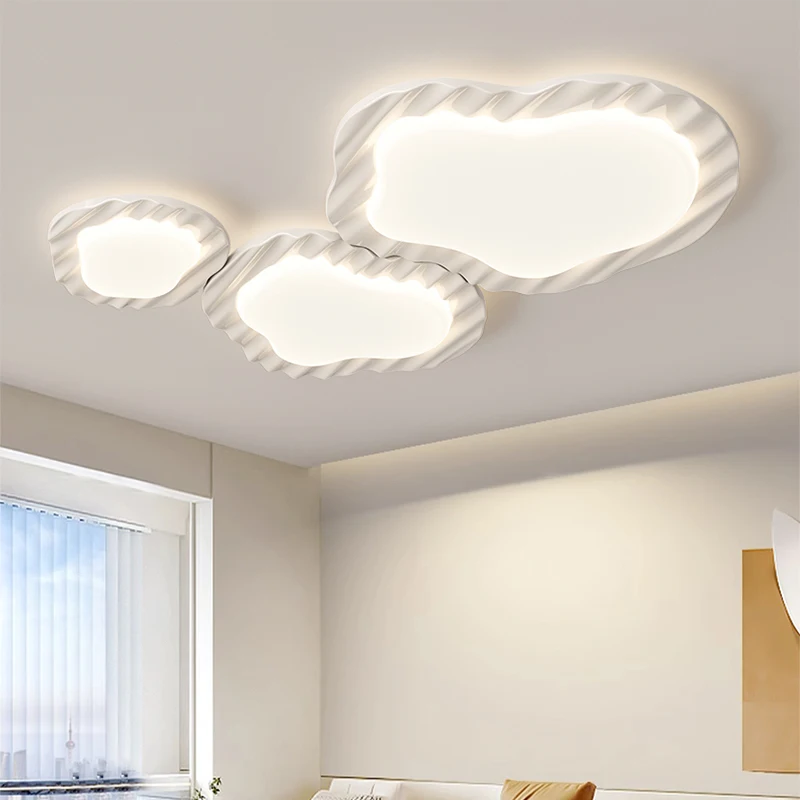 Full Spectrum Eye Protection Led Cream Style Simple Modern Whole House Smart Atmospheric Living Room Bedroom Study Ceiling Light