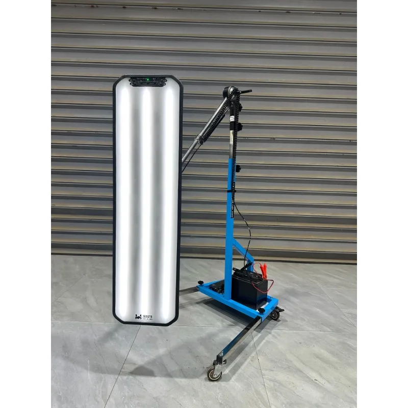 Professional PDR Paintless Dent Repair Leveling Lamp Stand, with A Freely Adjustable Hydraulic Shelf Light.