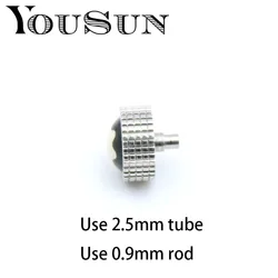 Watch Head Handle Crown Diameter 7.0mm Adjust Time Accessories Silver Thickness 4.8mm Watch Repair Parts For Montblanc