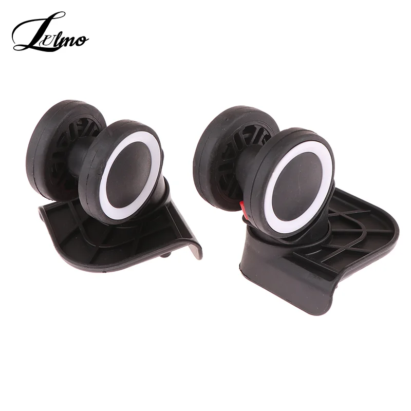 2Pcs Luggage Suitcase Wheel Suitcase Repair Set Wear Resistant 360 Swivel Replacement Detachable