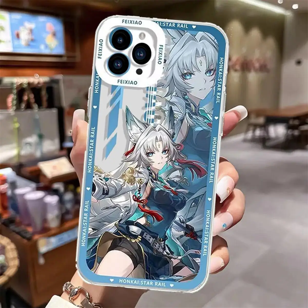 Honkai Star Rail Feixiao Rappa Sunday Case For Realme 11 12 Pro Plus C75 C63 C65 C67 C53 C55 C20 C15 Cover Silicone Trans