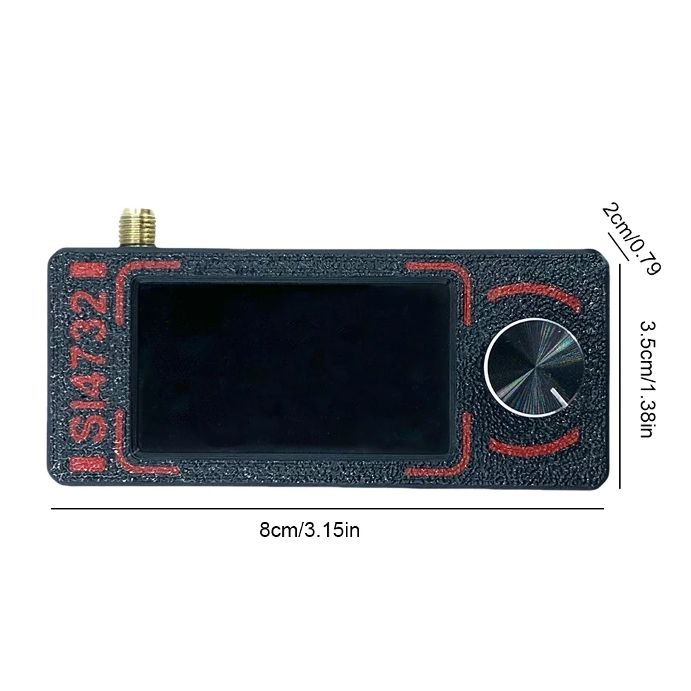 SI4732 64-108mhz Radio Portabel LSB USB AM FM Radio Mini Saku Layar IPS 1.9 inci HF SW MW VHF Semua Band Penerima Radio DSP