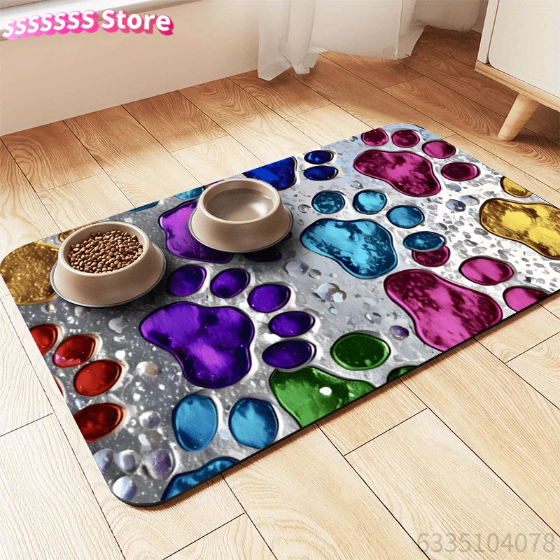 Portable draining pad for home daily use. Efficient water absorption, quick air dry. Anti-slip, easy cleaning.