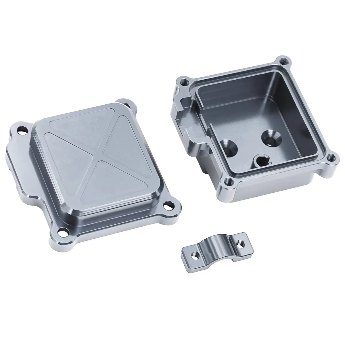 Custom Made CNC Milling Colorful Anodized Aluminum Alloy Engine Protective Enclosure