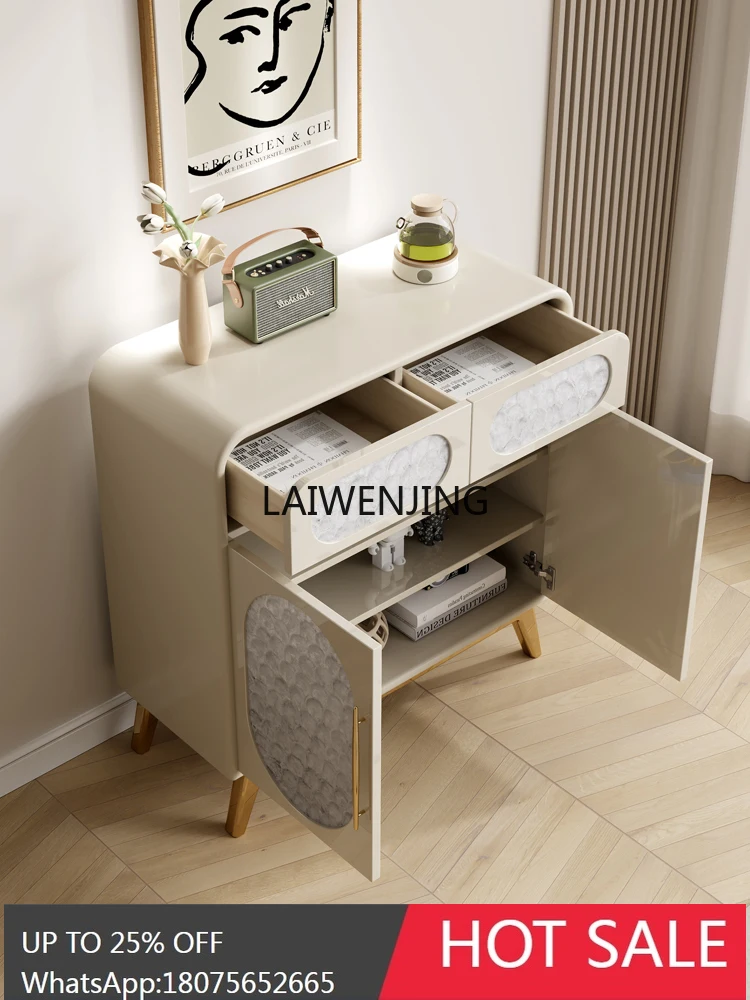 SGF solid wood dining side close cabinet living room storage household locker