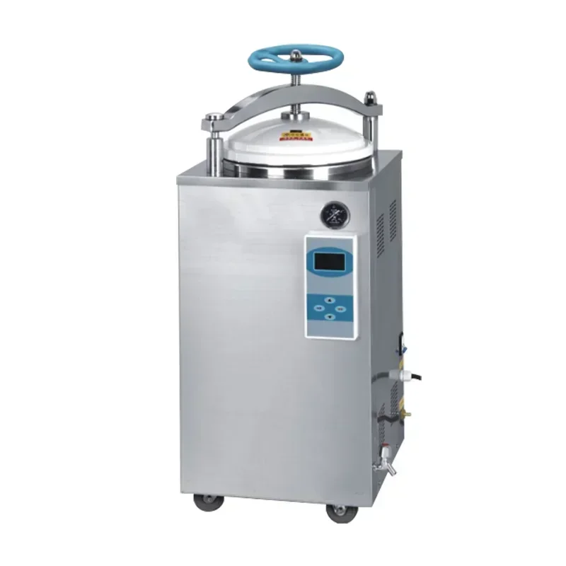 Digital Automatic Vertical Sterilization Pot Pressure Steam High Pressure Sterilizer Sterilizing Pan 150L