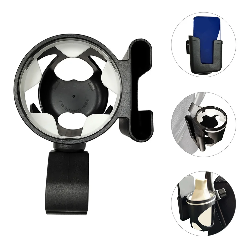 

Stroller Cup Holder ABS Plastic Baby Bottle Rack Drink Storage Phone Mount Car Wheelchair Bike Cup Holder Beverage Rack Multi