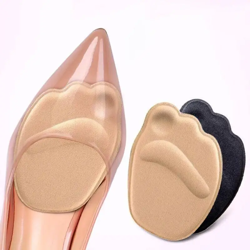 1Pair Useful Sole High Heel Foot Cushions Forefoot Anti-Slip Insole Breathable Shoes Lady Protection Foot Pad