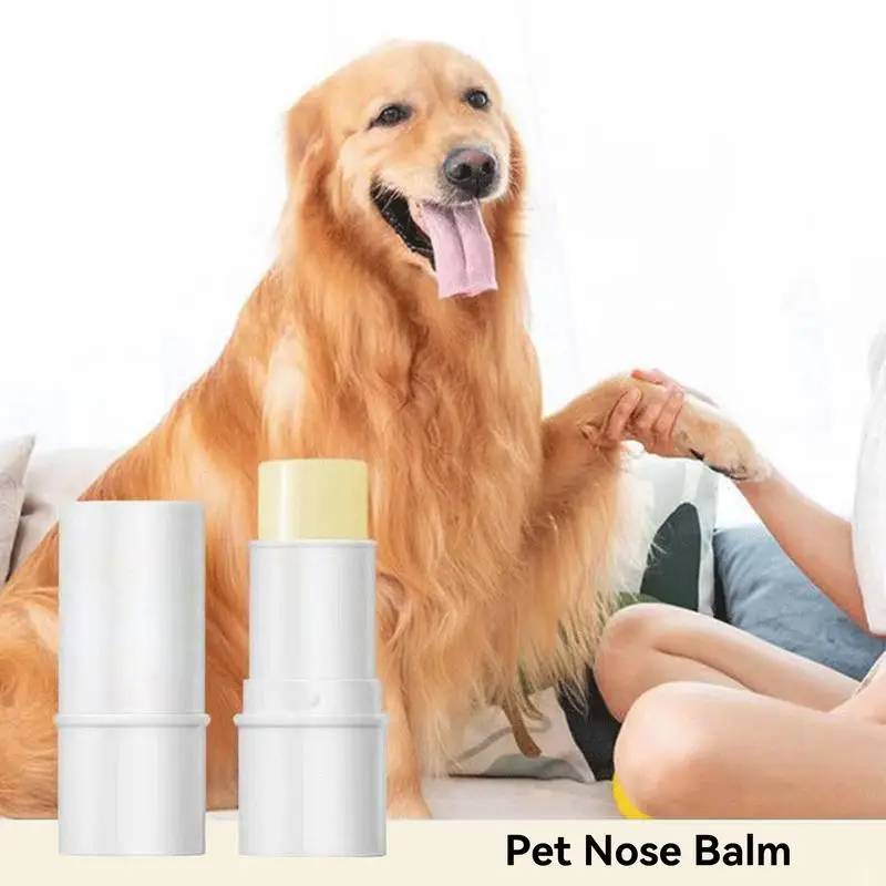 dog Foot Nose Balm safe to lick Balm for Dry Nose plant-based formula for dry cracked noses and paws Snout Soother Travel Stick