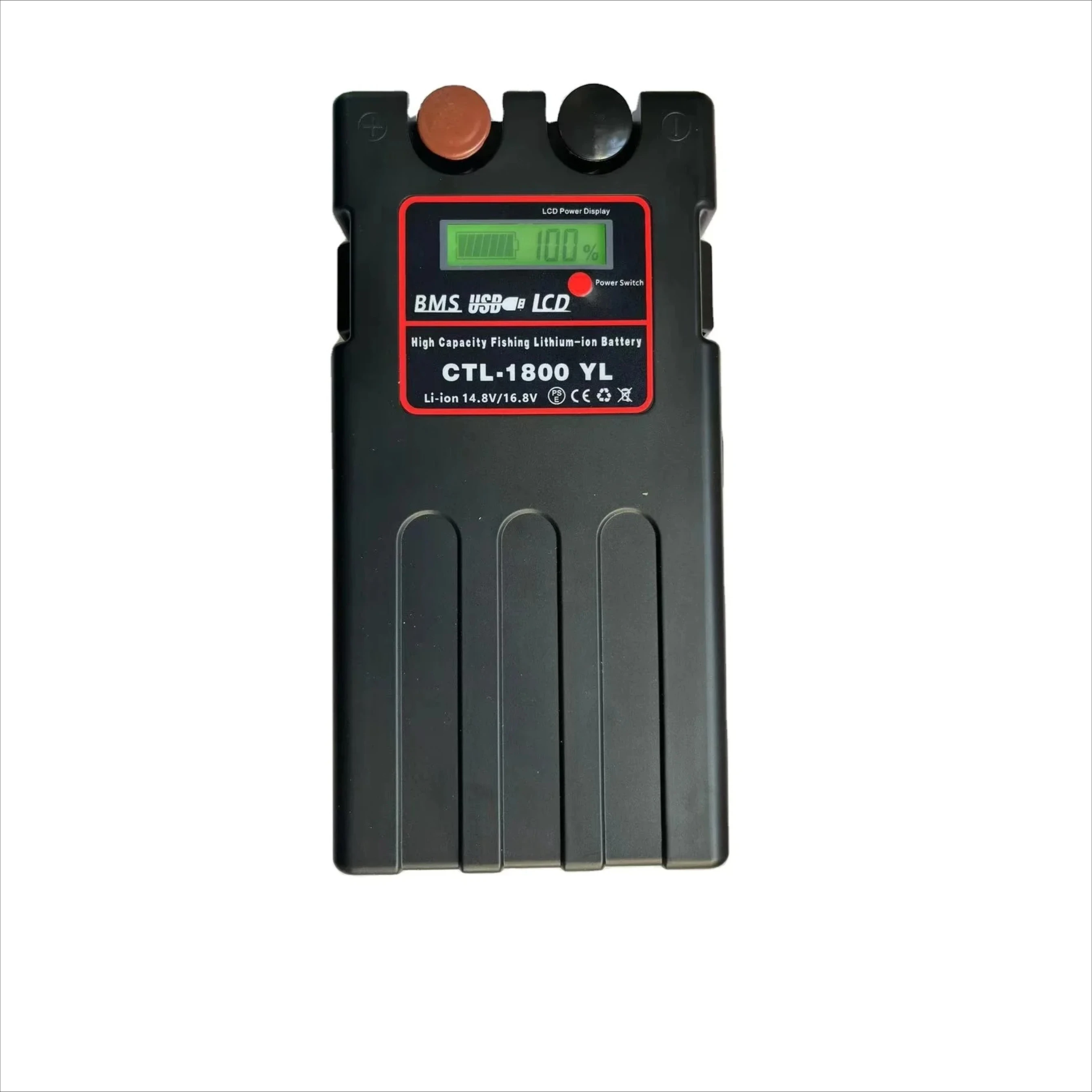 

Charger and 10400mAh 12800mAh 14000mAh Deep Drop Electric Fishing Reel Battery for Tanacom BeastMaster ForceMaster