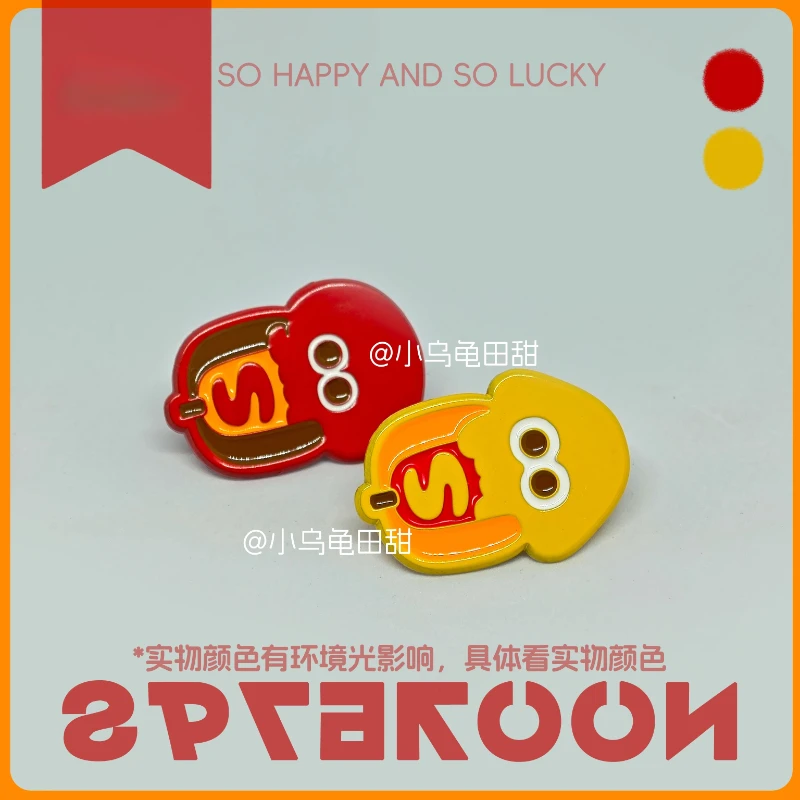 

3cm In Stock Splatoon3 Jet Warrior Squid Squid Stamp Metal Badge Fan Merchandise
