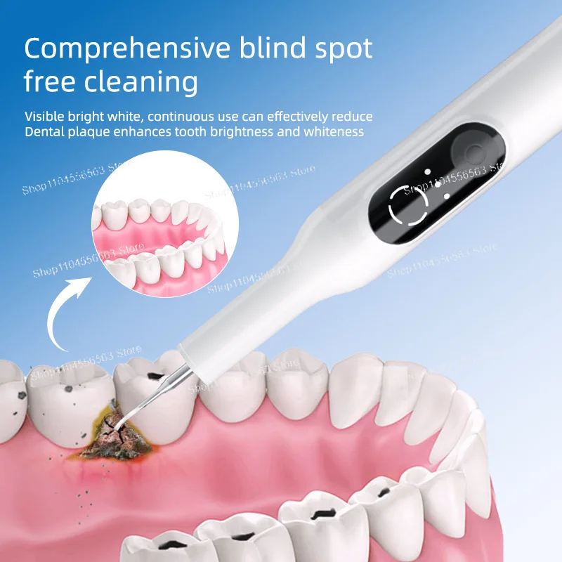 Scrubber dentale, domestico, rimozione del calcolo, spazzolino elettrico