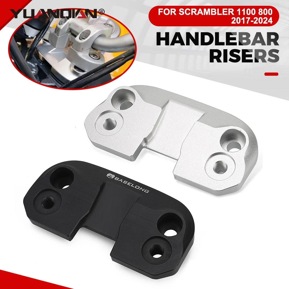 

Motorcycle For DUCATI SCRAMBLER 400 1100 800 Full THROTTLE DESERT SLED FLAT TRACK PRO 25MM Handle Bar Riser Move Back Clamp 2020