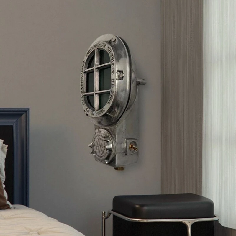 Wandlamp aluminium designer retro industriële nostalgische wandlamp bar slaapkamer