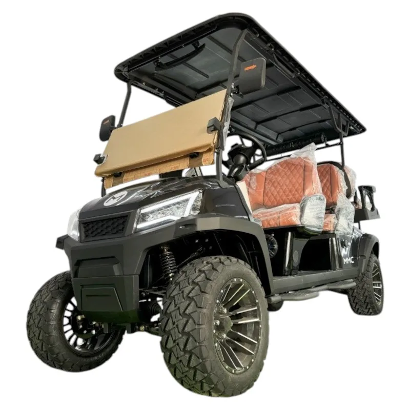 7kw Off Road Golf Buggy 72v Golf Car 4 6 8 Seater Electric Golf Cart