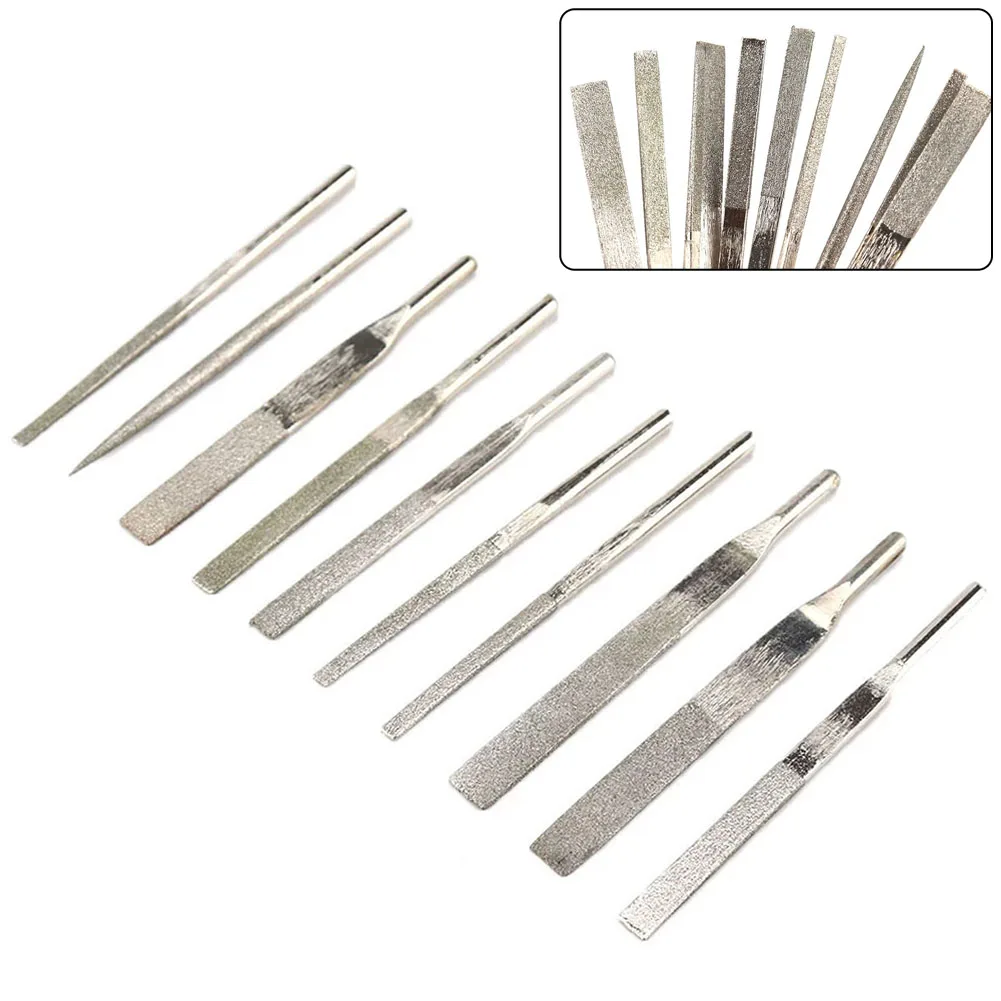 12pcs Emery Needle Files Metal File Set Versatile Tools For Glass Metal Rocks High-selling Tool Accessories