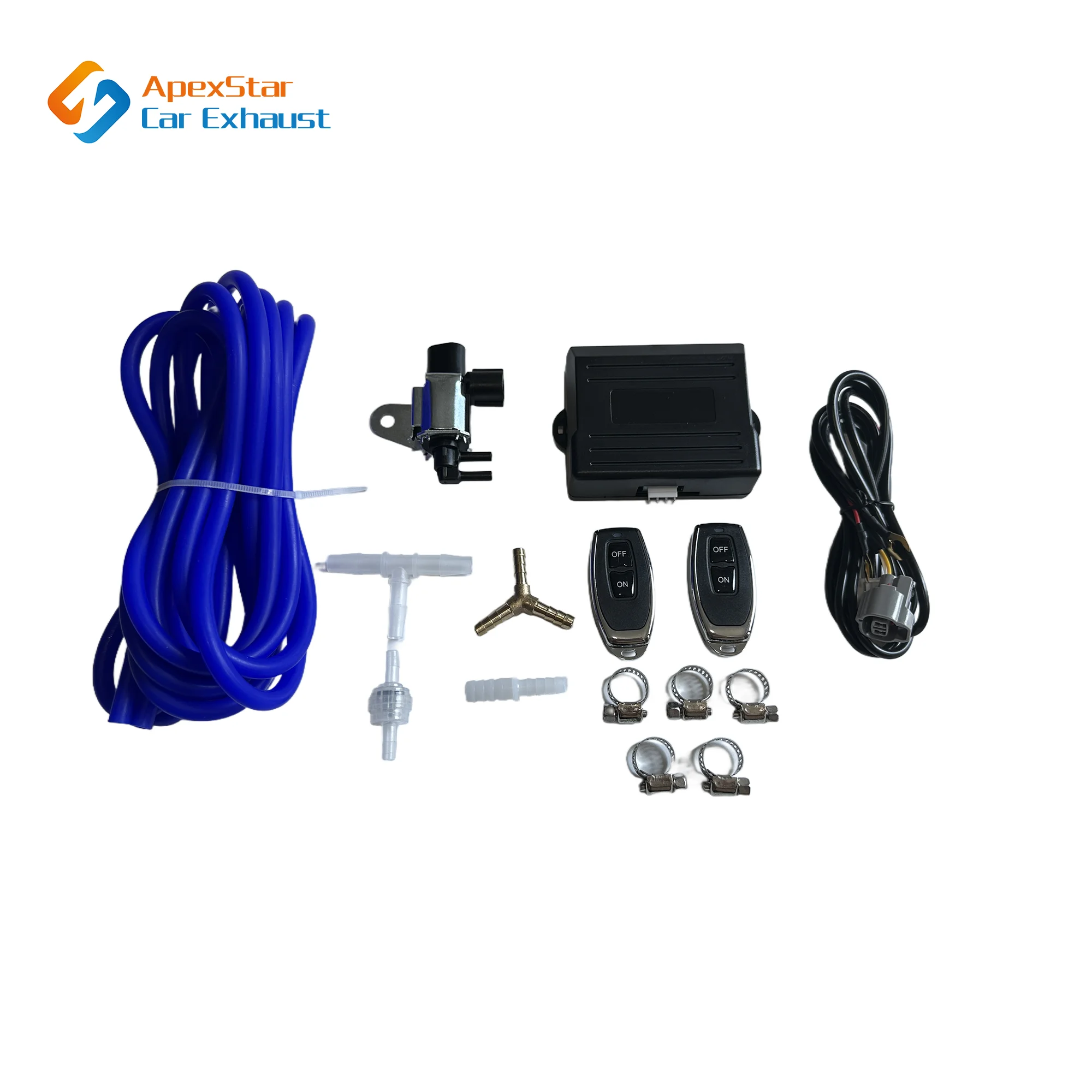 ApexStar Car Exhaust Pipe System Valve dampers Control Sets Vacuum Controller Device Remote Controller Switch Universal