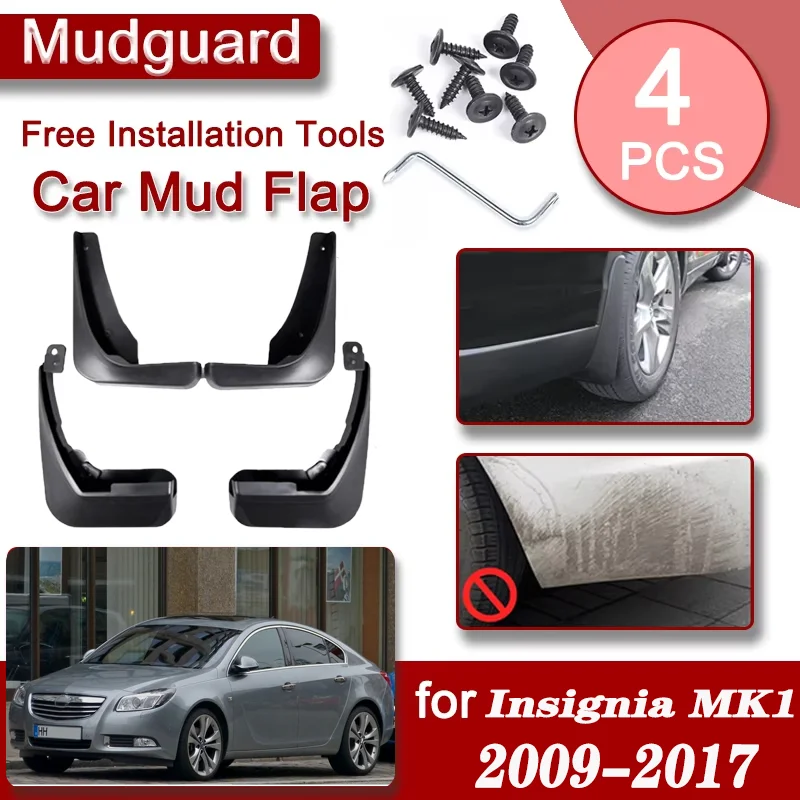 

Car Front Rear Mudguard For Opel Insignia A Vauxhall Insignia Holden MK1 2009-2017 Accessorie Anti-scratch Fender Splash Mudflap