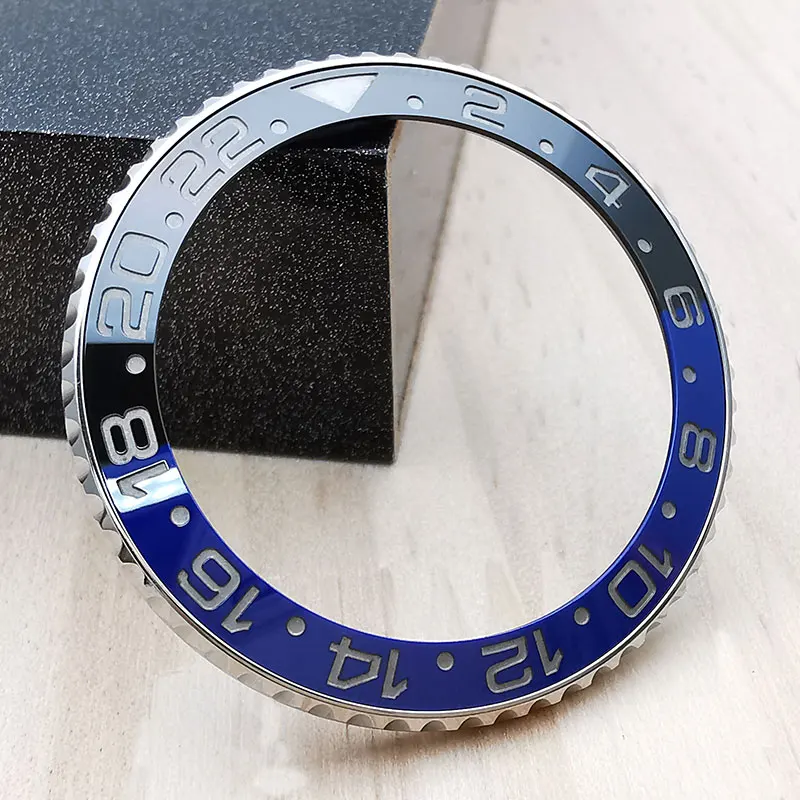 Top Quality Ceramic Watch Bezel and With Steel Ring For RLX GMT 116710, 126710 Aftermarket Watch Reply Parts
