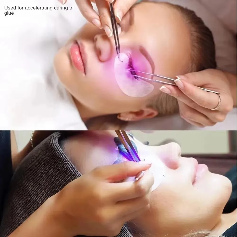 UV Ultraviolet Light LED UV Glue Curing Light Beauty Eyelash manicure False Eyelashes Grafting Foot Step Switch Floor Lamp