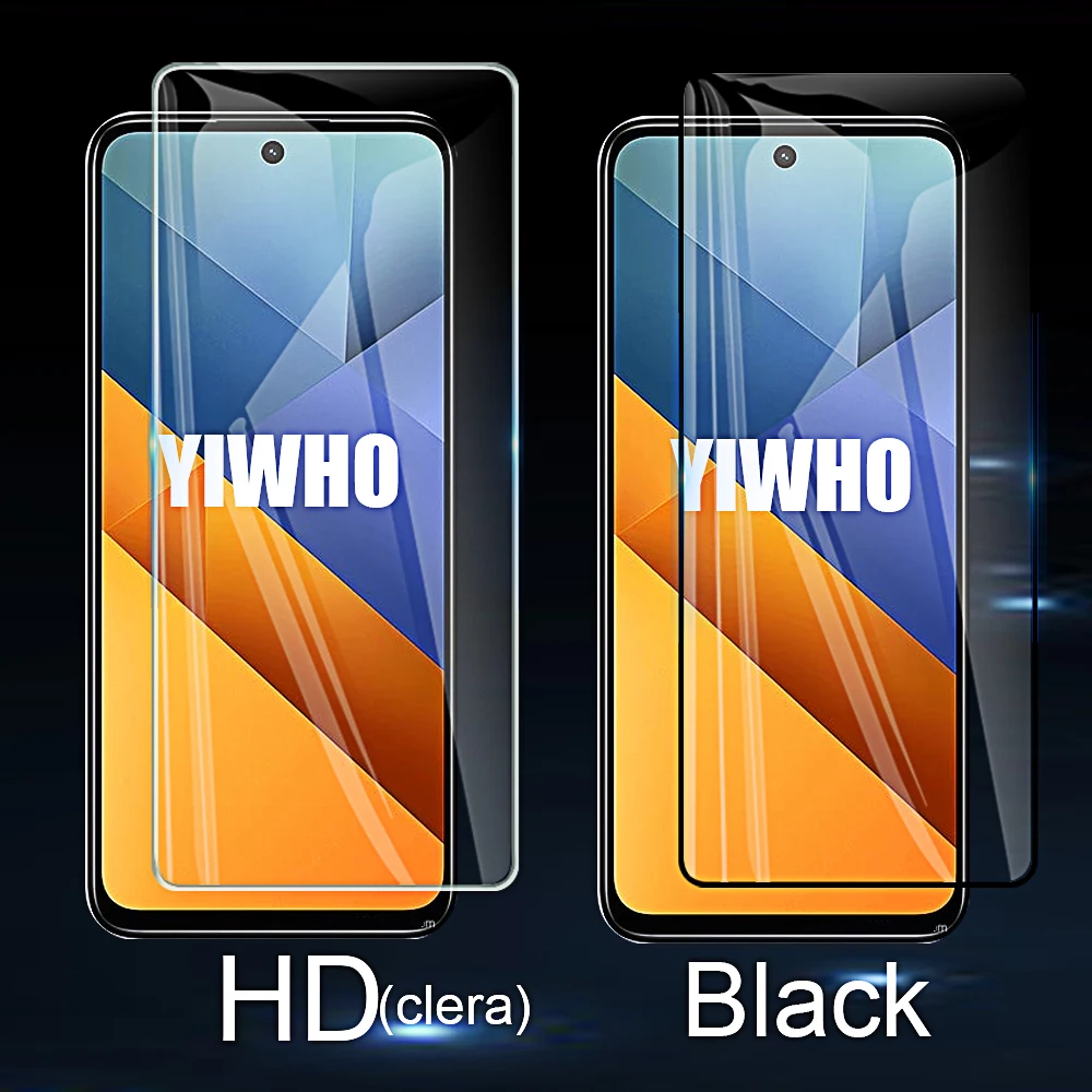 1-4pcs Protective Glass for Xiaomi Poco M6 Pro 4G M6 M5s M5 M4 ProTempered Glass Screen Protectors on Pocco Poxo Poko M 6 5 4 3