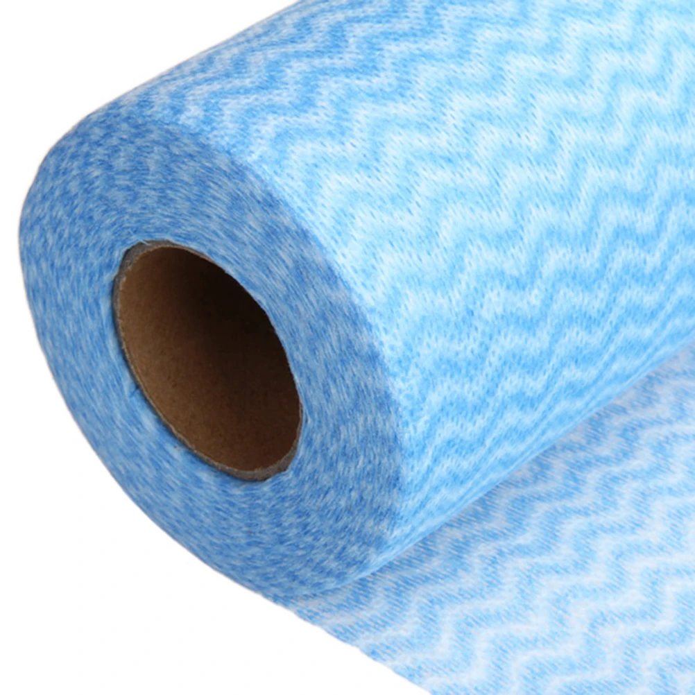 

50pcs Reusable Cleaning Cloth Nonstick Multipurpose Kitchen Wipes Washcloths Disposable Towel Scouring Pad Paper