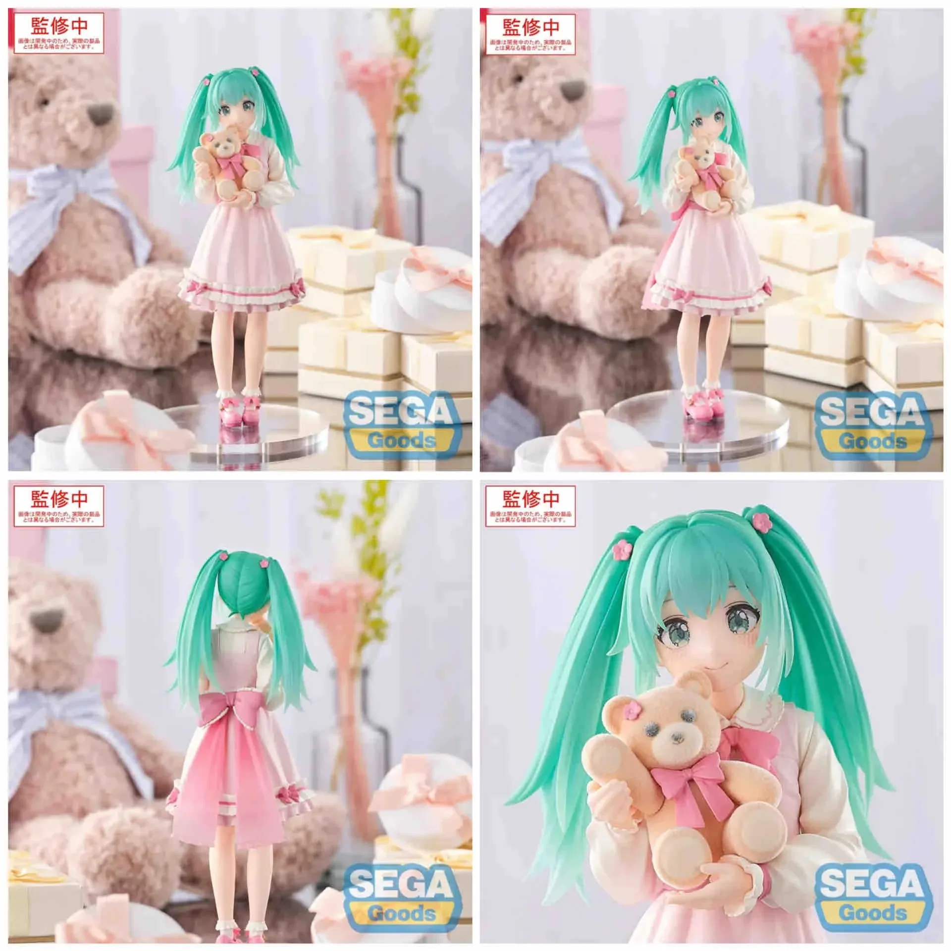 Sega Luminasta 하츠네 미쿠 컨셉 시리즈 Vol.3 액션 피규어 수집품 Pvc 소녀 모델 Gk 장식 장식품 크리스마스 선물 장난감