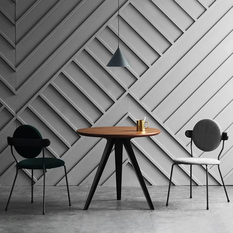 

Hot sale round cafe table for hotel hall furniture wooden center coffee tables