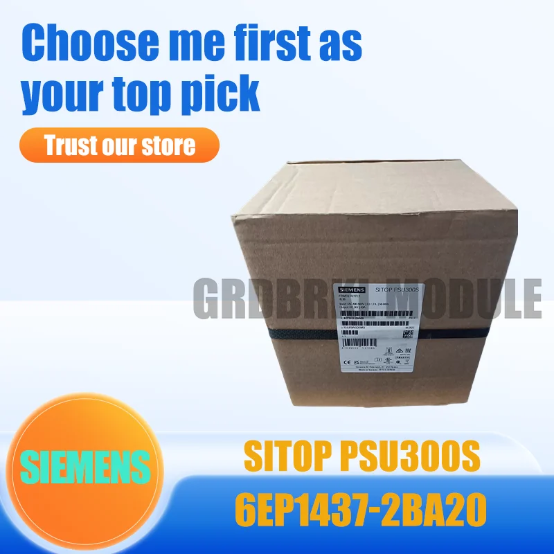 Новый Оригинальный Промышленный Блок Питания SIMIENS 6EP1437-2BA20 SITOP PSU300S 24В 40А