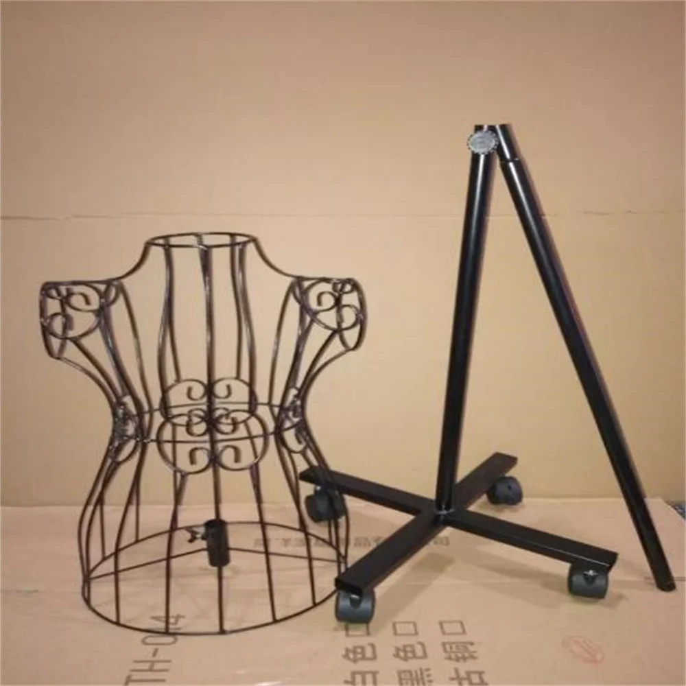 Iron Art Full Body Child Cloth Mannequin, Display Tripod Stand, Shooting Props, Wedding Dress Hanging Rack, F018, 2024