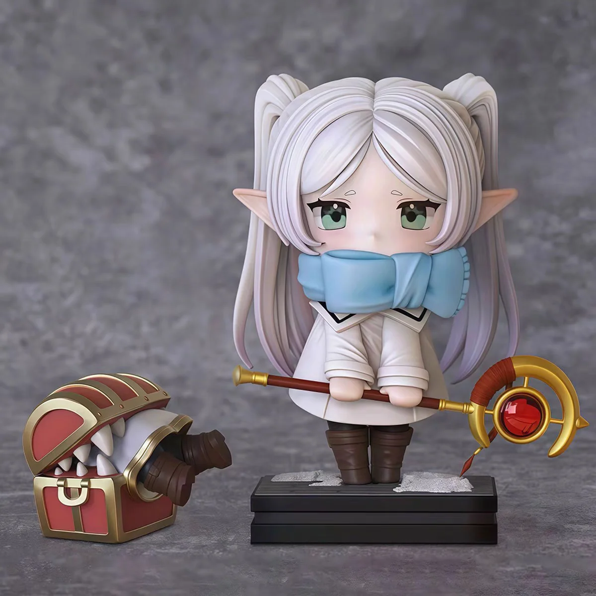 

Friends Beyond Journey's End Handmade Winter Clothes Lillian Handmade anime Animation Peripheral Model Blind Box Decoration gift