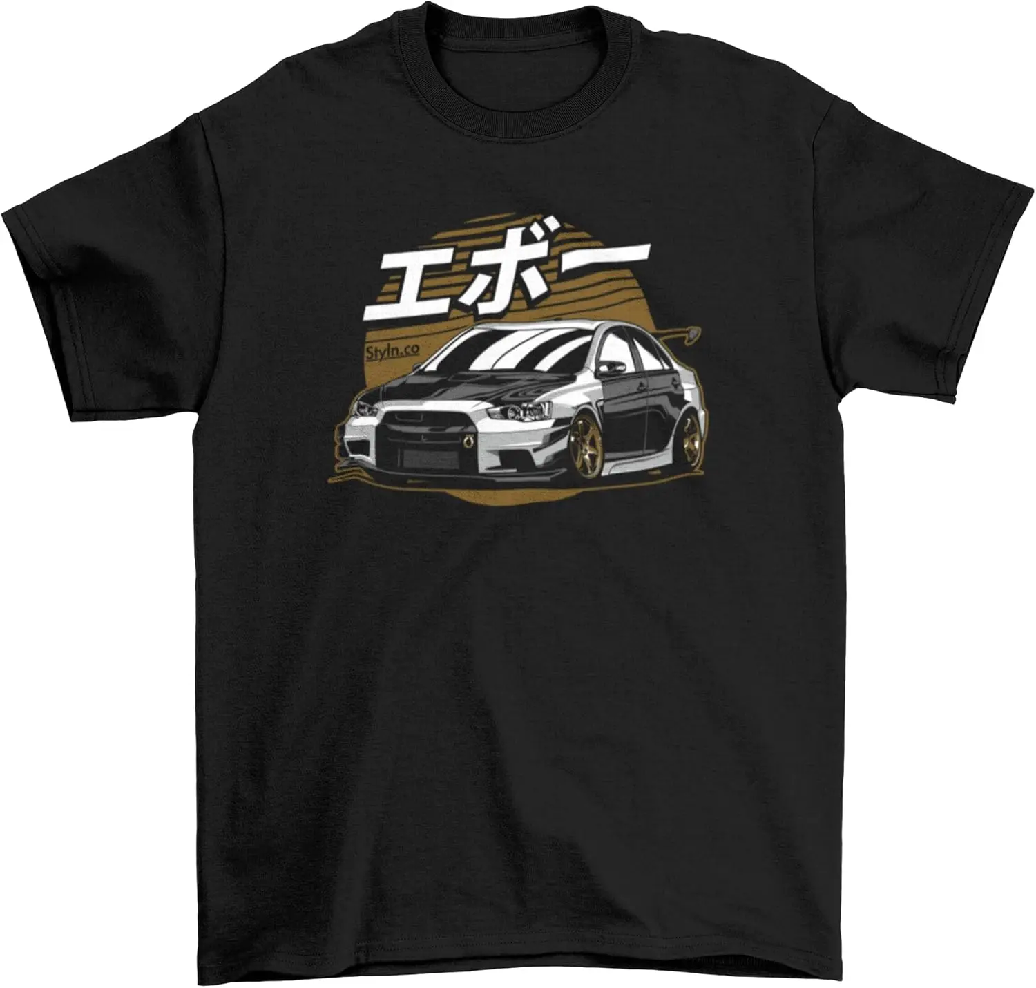 Mitsubishi EVO X White T-Shirt | Adult Unisex Car Automotive Shirt