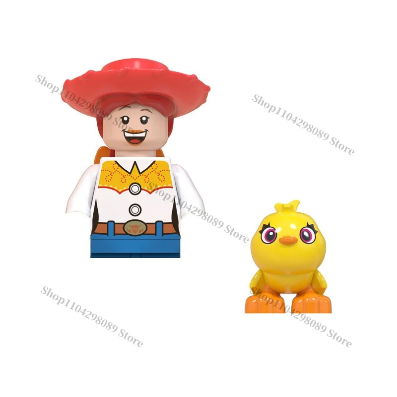 Disney bouwsteen anime stripfiguren Chip Dale Woody Donald Duck Mario mini Assemblage baksteen beeldjes verjaardagscadeautjes