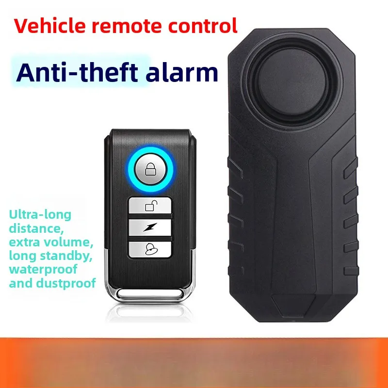 

Bicycle Alarm Electric Vehicle Vibration Alarm Anti-theft Device Electric Vehicle Remote Control Sensor