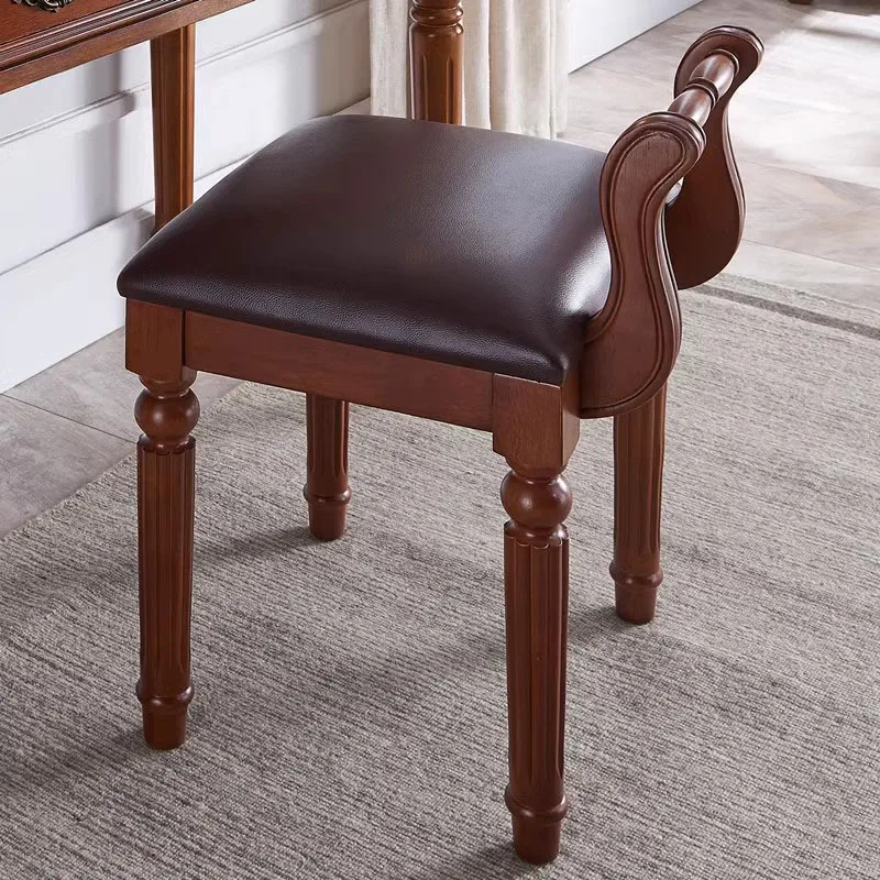 ل كرسي ماكياج فاخر إسكندنافي لهجة الغرور الاسترخاء مضمد كراسي تناول الطعام غرفة نوم التصميم الإيطالي أثاث المنزل موبليس Hogar LLM #2