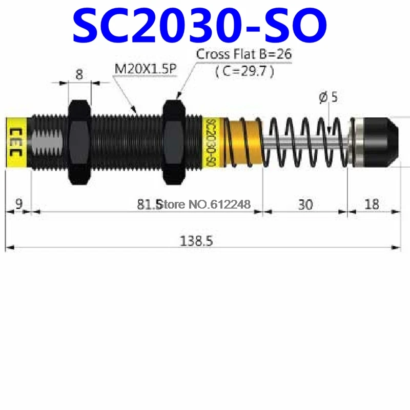 High Frequency Hydraulic Oil Buffer Manipulator SC2020/SC2030/SC2050