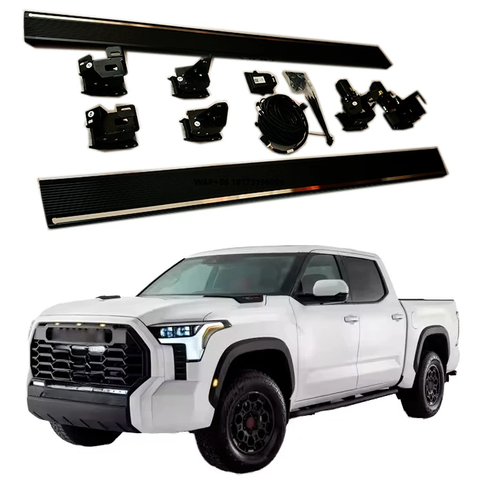 

Manufacturer Hotsale Automatic Power Step Electric Running Boards Side Steps Pedal Six Bracket for T-oyota Hilux Revo Side Step