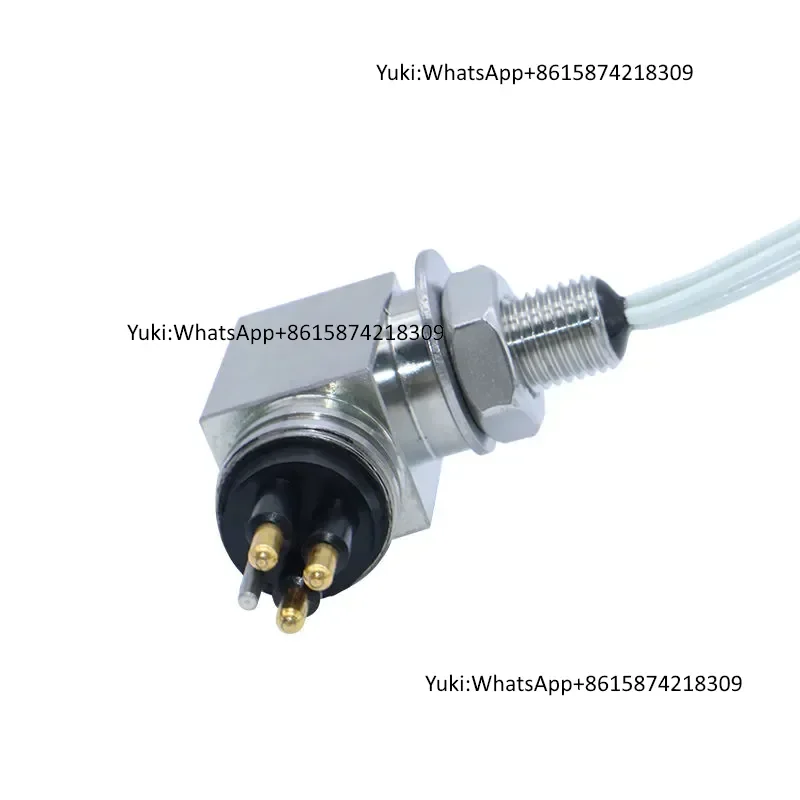 IP68 Right-Angle Waterproot Cable Marine Wire Connectors Rov Underwater Connector Submarine Power 6pins Male