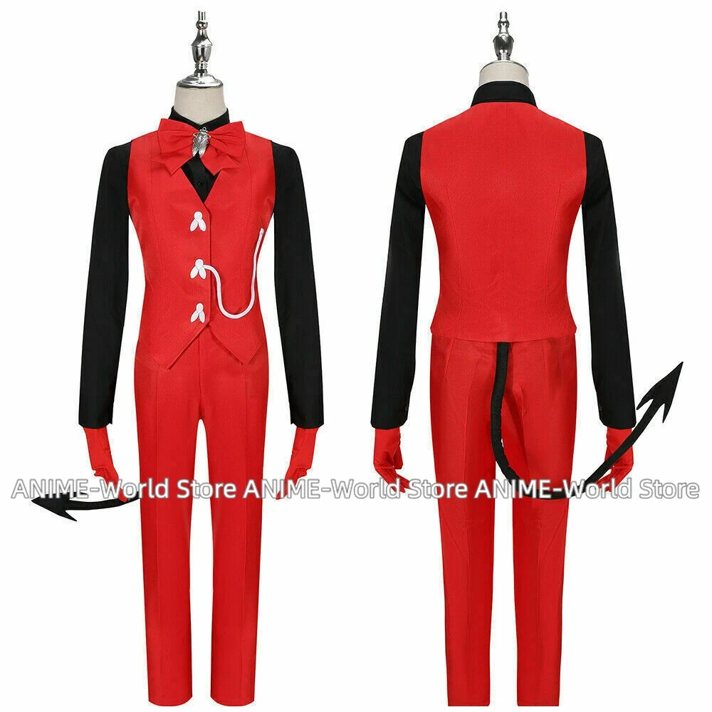 《Custom size》Game Helltaker the Great Fly Beelzebub Cosplay Costume Adult Women Men Outfits Halloween Carnival Wig Shoes